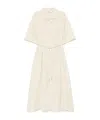 Fabiana Filippi Short Sleeve Dress In Neutral