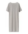 Fabiana Filippi Women's Cotton Knitted Midi Dress In Gray