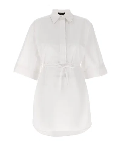 Fabiana Filippi Short Sleeve Shirt In White