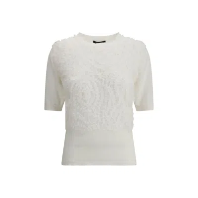 FABIANA FILIPPI SHORT SLEEVE SWEATER,