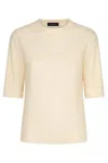 Fabiana Filippi Elbow-sleeve Sequin Knit Sweater