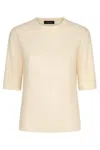Fabiana Filippi Elbow-sleeve Sequin Knit Sweater