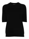 Fabiana Filippi Platinum Sweater In Black