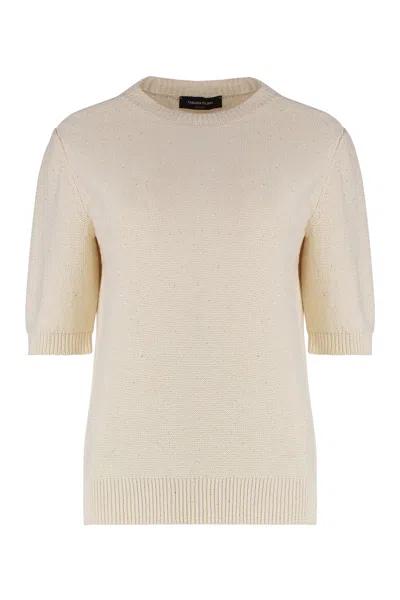 FABIANA FILIPPI SHORT SLEEVE SWEATER