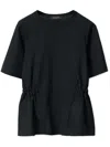 Fabiana Filippi Short Sleeve T-shirt In Black