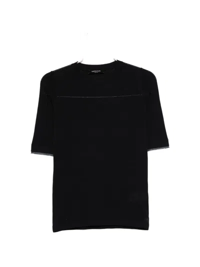 Fabiana Filippi Short-sleeve T-shirt In Black