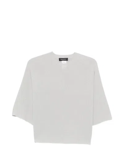 Fabiana Filippi Sweaters Blue And Green In White
