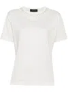 Fabiana Filippi Short Sleeve T-shirt With Delicate Embellishments