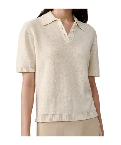 Fabiana Filippi Short-sleeved Polo Sweater