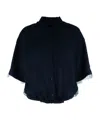 Fabiana Filippi Short-sleeved Shirt In Blue