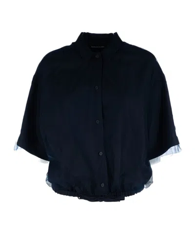 Fabiana Filippi Short-sleeved Shirt In Blue