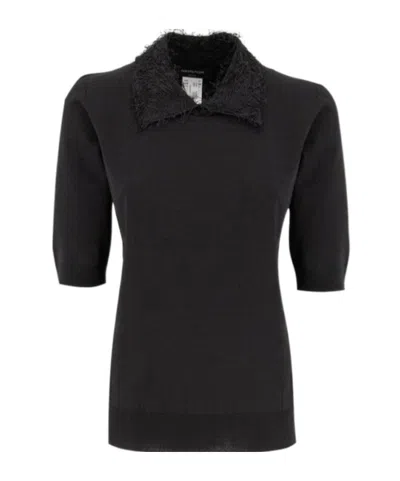 FABIANA FILIPPI FABIANA FILIPPI SHORT-SLEEVED KNITTED TOP