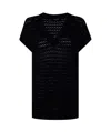 Fabiana Filippi Short-sleeved Sweater In Black
