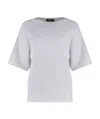 Fabiana Filippi Short Sleeve Sweater In White