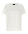 Fabiana Filippi Crew Neck Tee In White