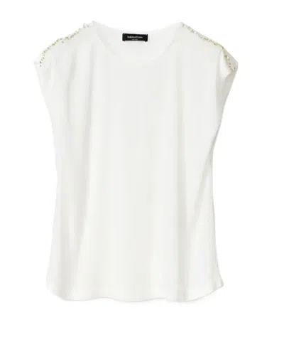 Fabiana Filippi Short-sleeved T-shirt In White
