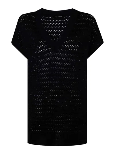 FABIANA FILIPPI SHORT SLEEVES ROUND NECK