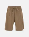 Fabiana Filippi Stretch Viscose And Linen Shorts