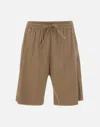 Fabiana Filippi Stretch Viscose And Linen Shorts