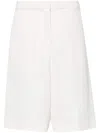 FABIANA FILIPPI FABIANA FILIPPI TAILORED LINEN BERMUDA SHORTS