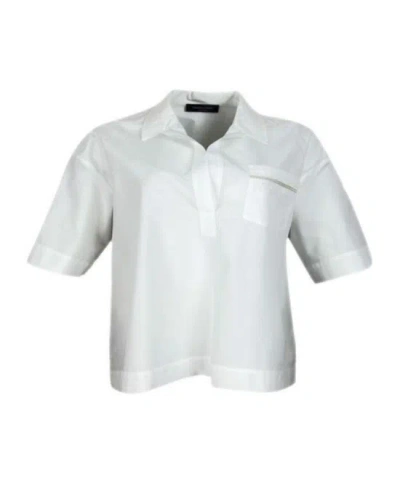 Fabiana Filippi Short-sleeved Shirt In White