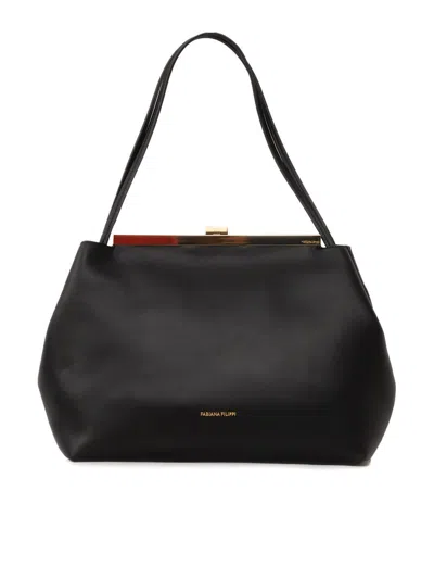Fabiana Filippi Shoulder Bag. In Black