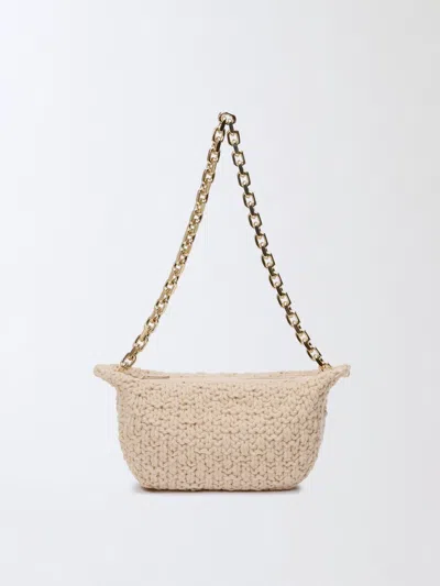 Fabiana Filippi Shoulder Bag  Woman Color Natural In Brown