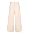 Fabiana Filippi Wide-leg Tailored Trousers In White