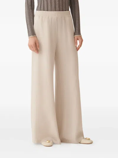 Fabiana Filippi Side-pocket Trousers In Neutral