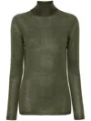 Fabiana Filippi Turtleneck Sweater In Green