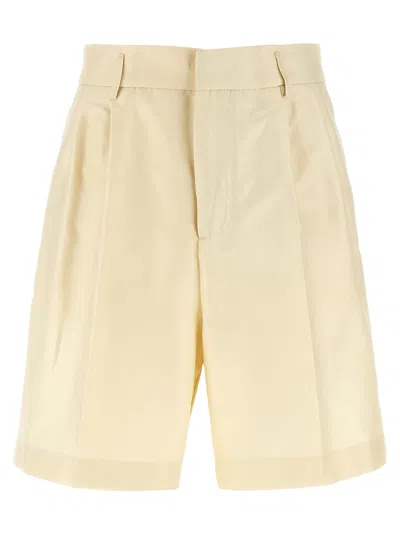 FABIANA FILIPPI SILK COTTON BERMUDA SHORTS