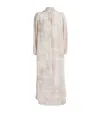 Fabiana Filippi Silk Maxi Dress In Multi