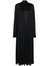 Fabiana Filippi Silk Maxi Dress In Blue
