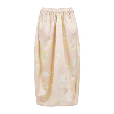 FABIANA FILIPPI FABIANA FILIPPI SILK MIDI SKIRT