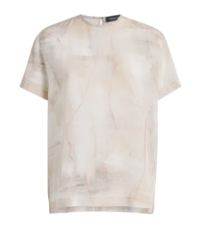 FABIANA FILIPPI SILK T-SHIRT