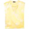 Fabiana Filippi Jasmine Leaf Print Boat Neck Top