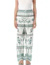 Fabiana Filippi Silk Twill Printed Trousers