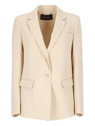 FABIANA FILIPPI SINGLE-BREASTED BLAZER