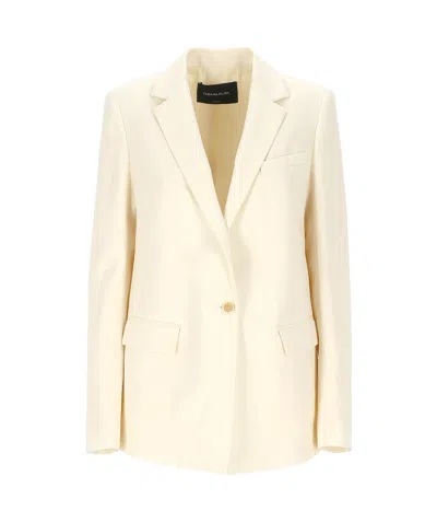 FABIANA FILIPPI FABIANA FILIPPI SINGLE BREASTED LONG SLEEVED JACKET