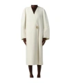 Fabiana Filippi Single-button Wrap Coat In White