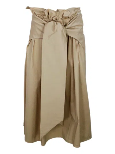 Fabiana Filippi Skirt In Beis