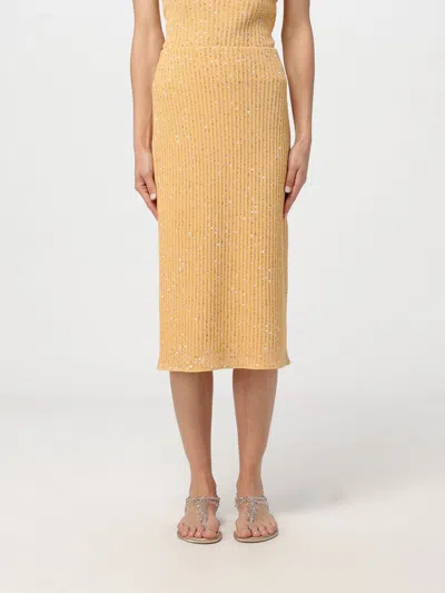 FABIANA FILIPPI SKIRT FABIANA FILIPPI WOMAN COLOR TANGERINE,409098251