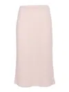 Fabiana Filippi Pink Midi Skirt In Pink