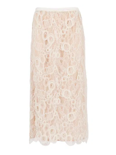 Fabiana Filippi Skirt In White