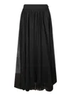 Fabiana Filippi Tulle Skirt In Black