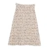 Fabiana Filippi Tweed Midi Skirt In Multi