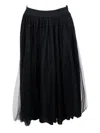 Shop Fabiana Filippi Skirts In Black