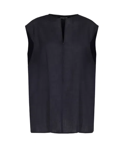 FABIANA FILIPPI FABIANA FILIPPI OVERSIZED SLEEVELESS TOP
