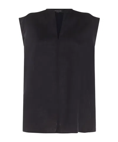 FABIANA FILIPPI PLEAT-DETAIL BLOUSE