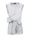 Fabiana Filippi Sleeveless Blouse In White